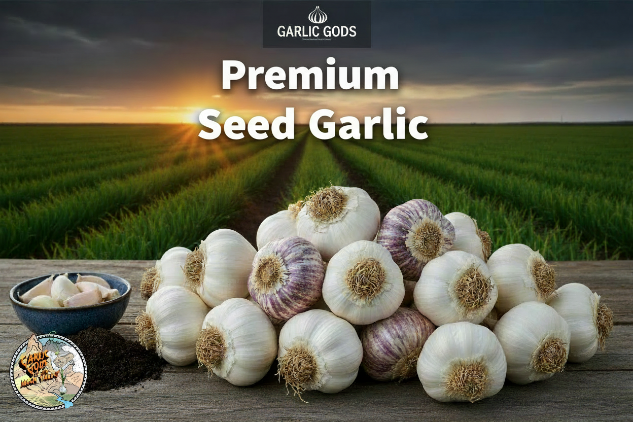 Garlic Gods Hero Banner - Two Line Text